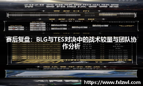 赛后复盘：BLG与TES对决中的战术较量与团队协作分析